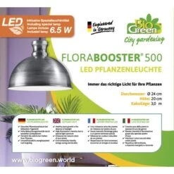 Groeilamp Led Florabooster 500 - 6,5W - Zink -Gardena Winkel 1677499882 4 600