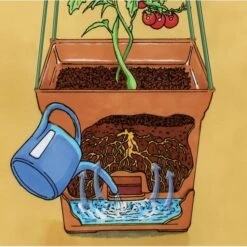 Plantentoren Maxitom Met Waterreservoir - Terracotta -Gardena Winkel 1677510668 5 600