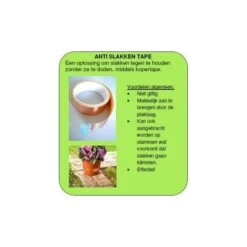 Anti-slakken Kopertape 4 M 11 Anti-slakken Kopertape 4 M -Gardena Winkel antislakken kopertape 1484052941 2 600