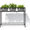 ECOPOTS Berlin Kruidentafel - Grijs 100 X 80 X 36 Cm -Gardena Winkel ecopots berlin kruidentafel grijs 1600852111 1 600
