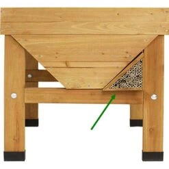 Insectenhotel BEE BAR Voor Vegtrug Naturel -Gardena Winkel insectenhotel voor vegtrug naturel 1544172344 1 600