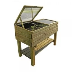 Moestuinbak Verhoogd In Grenen - 120 × 60 × 90 Cm 5 Moestuinbak Verhoogd In Grenen - 120 × 60 × 90 Cm -Gardena Winkel koude bak hout verhoogd 120 x 60 x 90cm 1484057582 2 600