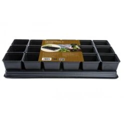 Tray Met 18 Vierkante 9 Cm Potten -Gardena Winkel kweektray 18 potten vierkant 1490207378 1 600
