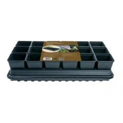 Tray Met 18 Vierkante 9 Cm Potten Met Bewatering -Gardena Winkel kweektray 18 potten vierkant 1547041397 2 600