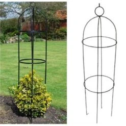 Obelisk Zwart - 1,90 Meter