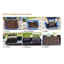 Gegalvaniseerde Pottenpers - 5 Potjes Van 38 Mm -Gardena Winkel pottenpers 5 x 38 mm 1484055151 2 600