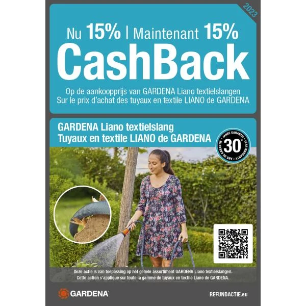 Textielslang GARDENA Liano 15 M 5 Textielslang GARDENA Liano 15 M - Afbeelding 3