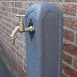 Waterzuil Met Kraan En Aansluiting - Grijs 9 Waterzuil Met Kraan En Aansluiting - Grijs -Gardena Winkel tuinpaal met waterkraan 1498043234 1 600