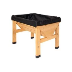 Vegtrug Verhoogde Kweektafel - 1 × 0,8 × 0,8 M -Gardena Winkel vegtrug 1 m 1484054491 2 600