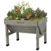 Vegtrug Verhoogde Kweektafel Grijs - 100 × 80 × 80 Cm -Gardena Winkel vegtrug grijs 1 m 1517220275 1 600