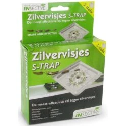 Zilvervisjes- En Papiervisjesvallen + Lokstof - Set Van 5 Stuks -Gardena Winkel zilvervisjes en papiervisjesval 1499459985 1 600